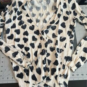 Black Heart Cardigan
